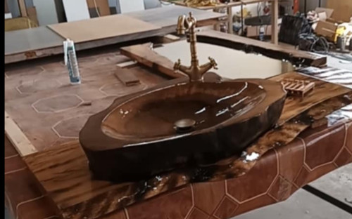 ხელნაკეთი ნიჟარა მუხის