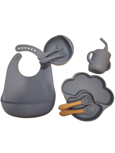 სასადილო ნაკრები ცისფერი